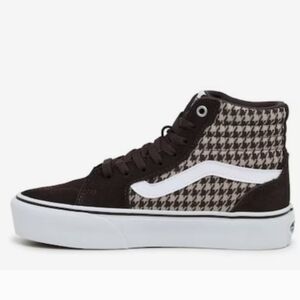 Plaid Vans Women's 10 (NEW)